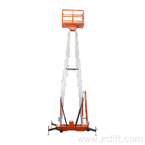 Double Mast Lift Aerial Platform Lift